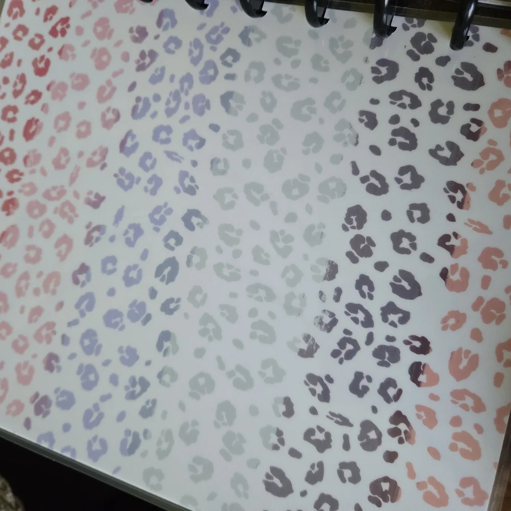 The Happy Planner - Multicolor Wild Dreams Planner Monthly Dividers- 18 Months